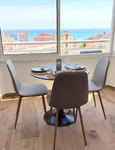 24 H Self Check-in Vistas Al Mar Lägenhet